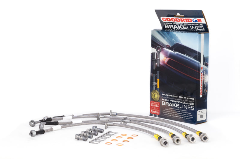Goodridge SS Brake Line Kit - 13-15 Subaru Crosstrek XV (All Models)