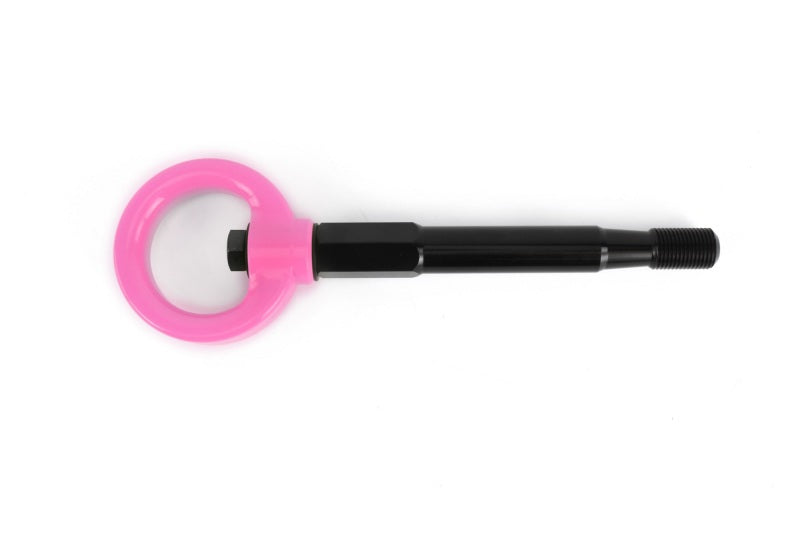 Perrin Tow Hook Kit (Rear) - Hyper Pink - 08-14 Subaru WRX/STI Hatchback