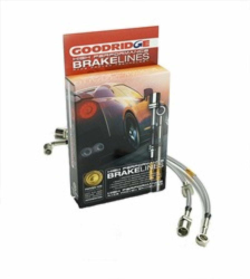 GoodRidge G-Stop Stainless Steel Brake Lines - 1993-2001 Impreza, 1998-2001 Impreza 2.5RS