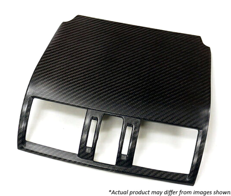 Revel GT Dry Carbon Front A/C Cover - Subaru WRX / STI 2015