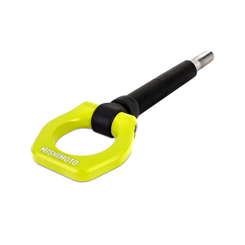 Mishimoto Front Tow Hook Neon Yellow - 2022+ Subaru WRX