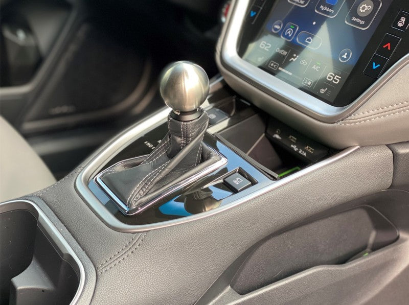 Perrin Weighted Ball Stainless Steel Shift Knob - 2022-2025 WRX w/ CVT, 2020-2025 Outback , 2020-2025 Legacy
