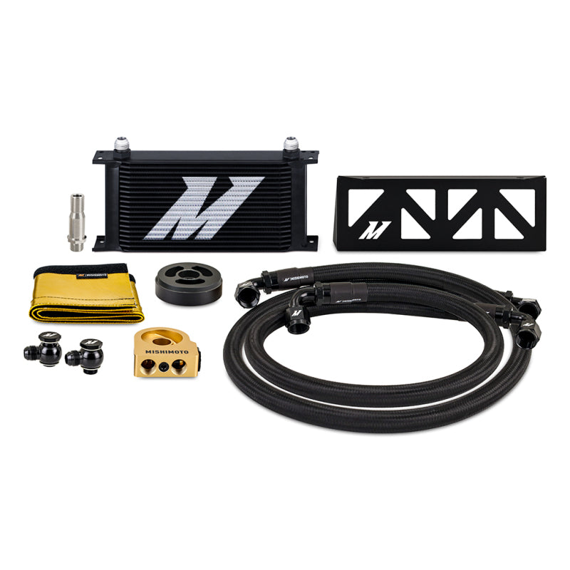 Mishimoto Thermostatic Oil Cooler Kit w/ Black Core - 2022+ BRZ