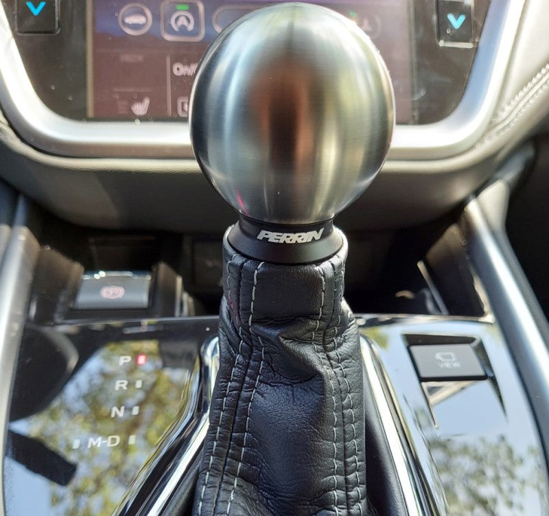 Perrin Weighted Ball Stainless Steel Shift Knob - 2022-2025 WRX w/ CVT, 2020-2025 Outback , 2020-2025 Legacy