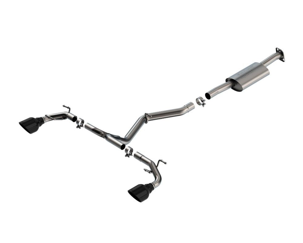 Borla Cat-Back Exhaust System S-Type w/ 5" Black Chrome Tips - 2022+ BRZ