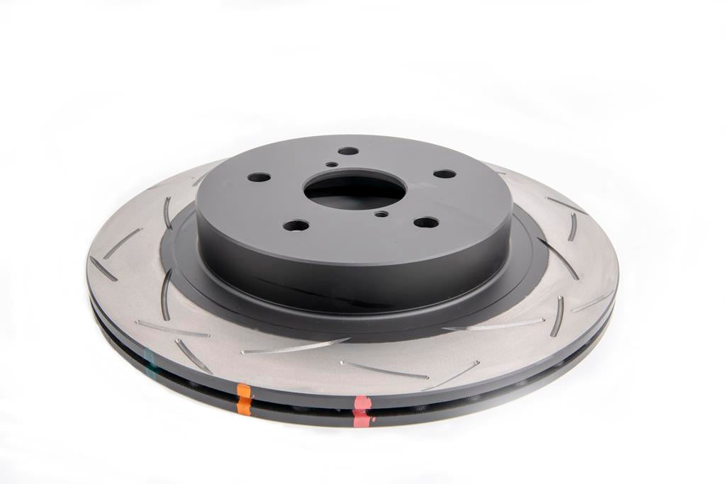 DBA 4000 Series Slotted Rear Rotor - 16-21 WRX w/ Eyesight, 22-24 WRX w/ electronic E-brake