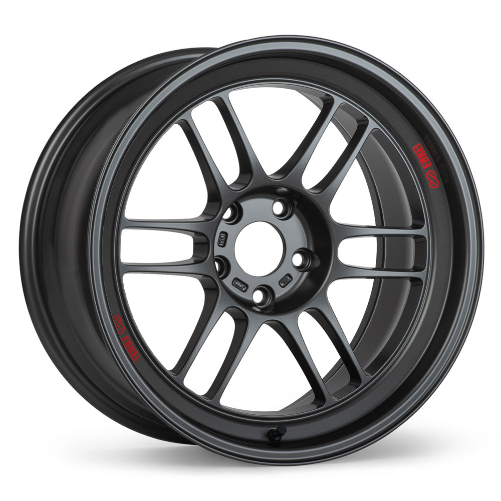 Enkei PF01EVO 18x9 25mm Offset 5x114.3 75mm Bore Matte Black Wheel Special Order / No Cancel
