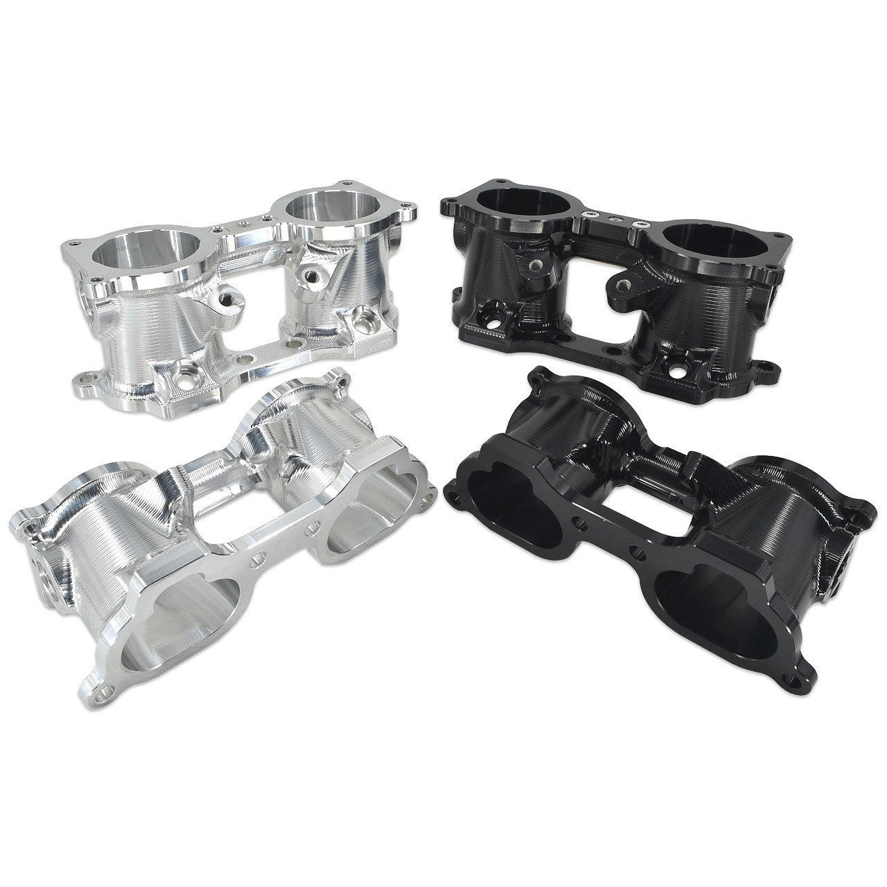 IAG V3 Top Feed TGV Housings with Butterfly Pass Thru - 06-14 WRX, 07+ STI, 07-12 LGT, 09-13 FXT