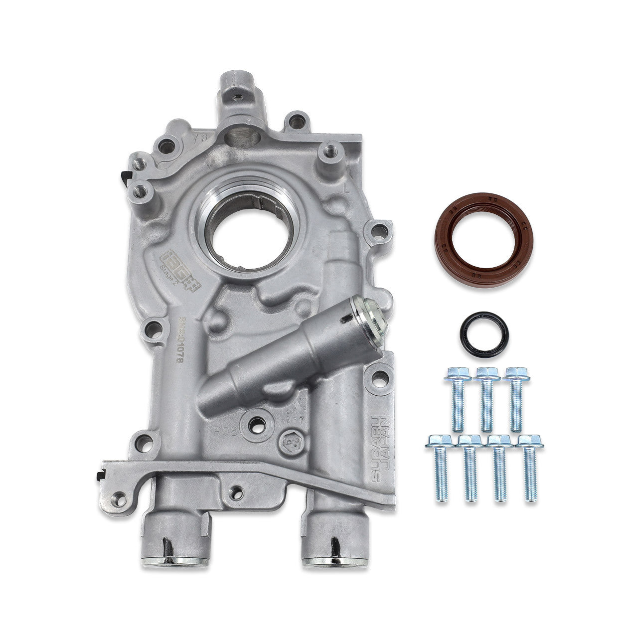 IAG Stage 2 CNC Ported EJ25 11mm Oil Pump - 04-21 STI, 02-14 WRX, 05-12 LGT, 04-13 FXT