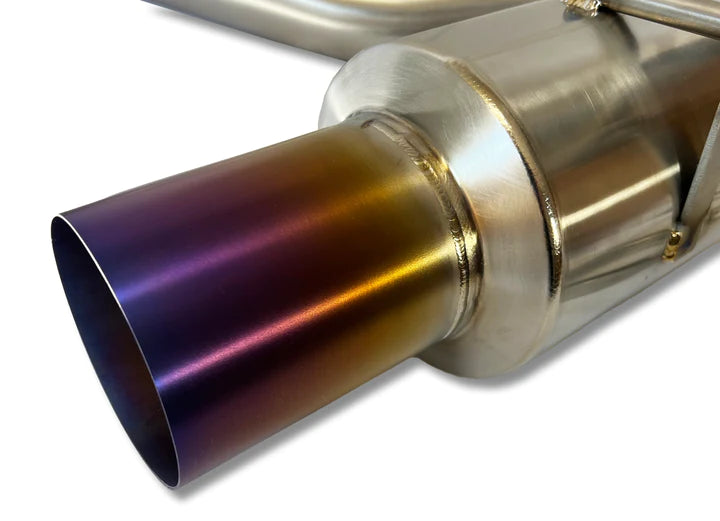 ETS SINGLE EXIT TITANIUM CATBACK EXHAUST SYSTEM - '22+ WRX