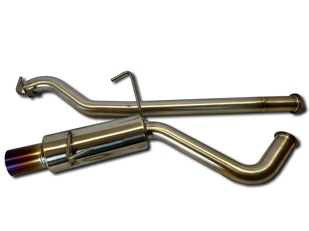 ETS SINGLE EXIT TITANIUM CATBACK EXHAUST SYSTEM - '22+ WRX