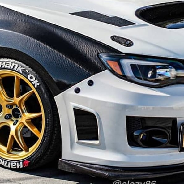 Move Over Racing Bumper Kit - Black - 08-14 WRX/STI