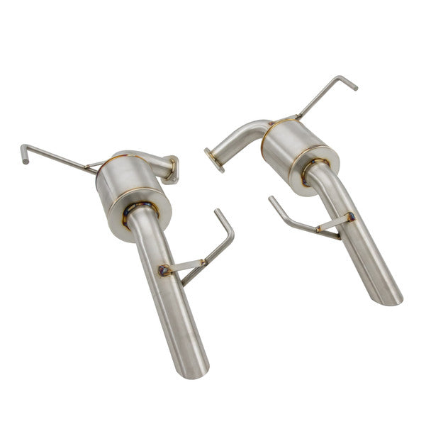Nameless Performance 5in Muffled Axle back - 2020+ Subaru Outback XT/Wilderness