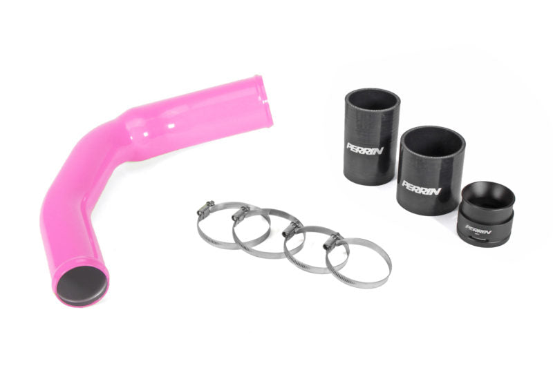 Perrin Charge Pipe - Hyper Pink - 2022+ WRX, 19-22 Ascent, 20-23 Legacy XT, 22-23 OB Wilderness, 20-23 OBXT