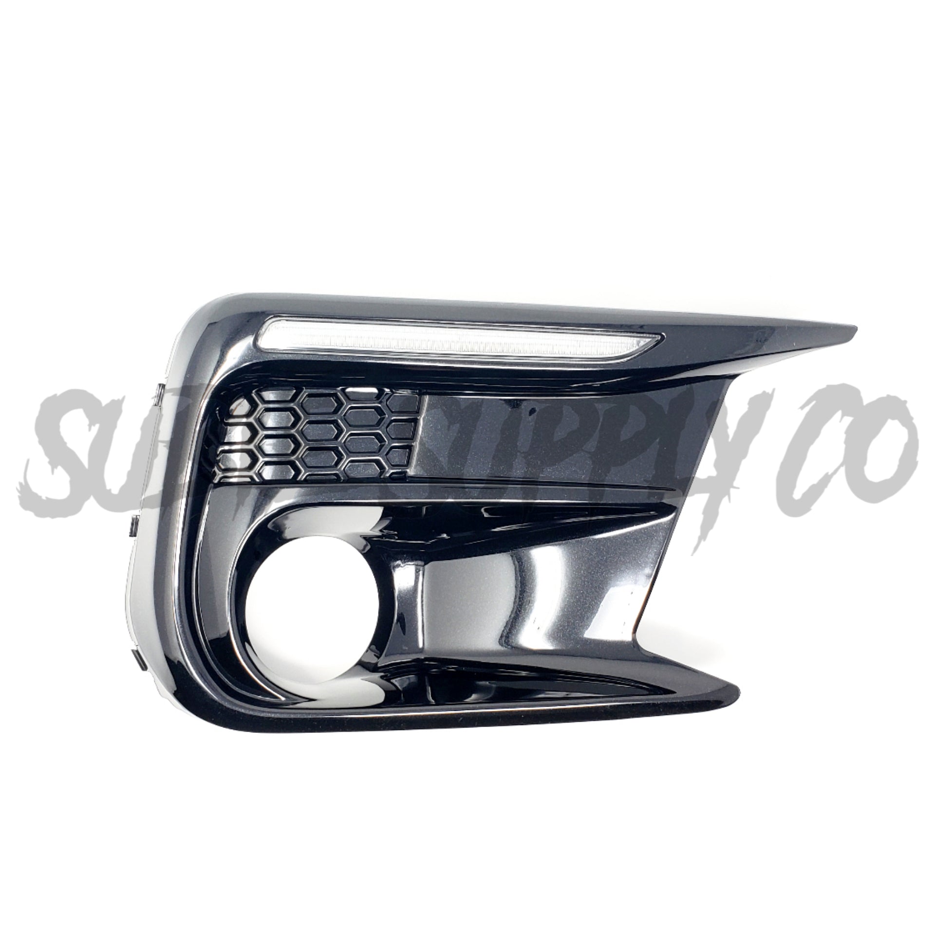 SSC JDM SEQENTIAL LED FOG LIGHT BEZELS w/FOG LIGHT HOLE - 2018+ WRX/STI