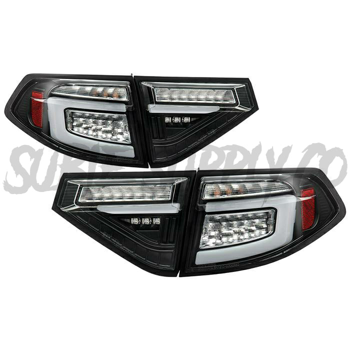 SPYDER SEQUENTIAL LED TAIL LIGHTS - 08-14 IMPREZA WRX/STI HATCHBACK