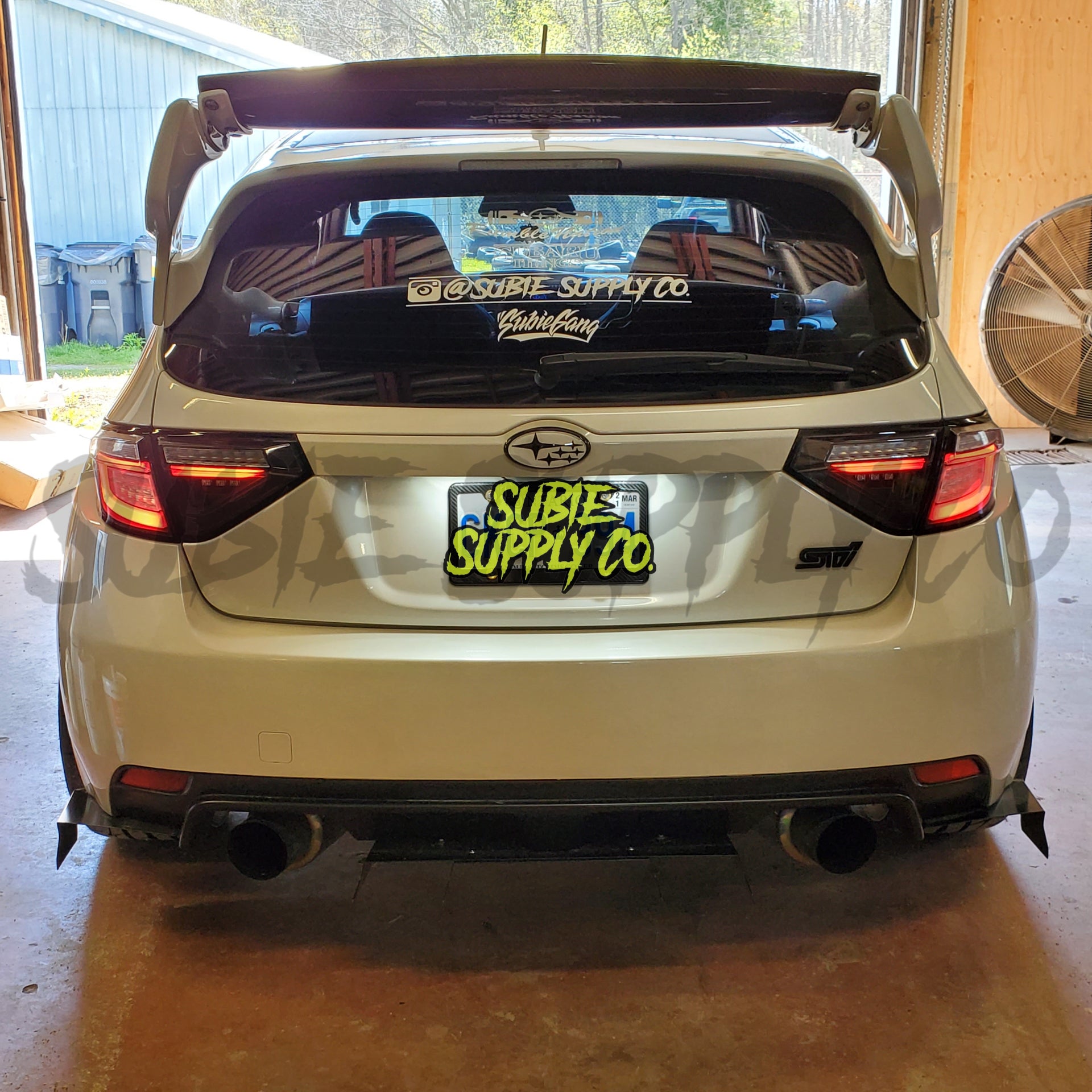SPYDER SEQUENTIAL LED TAIL LIGHTS - 08-14 IMPREZA WRX/STI HATCHBACK