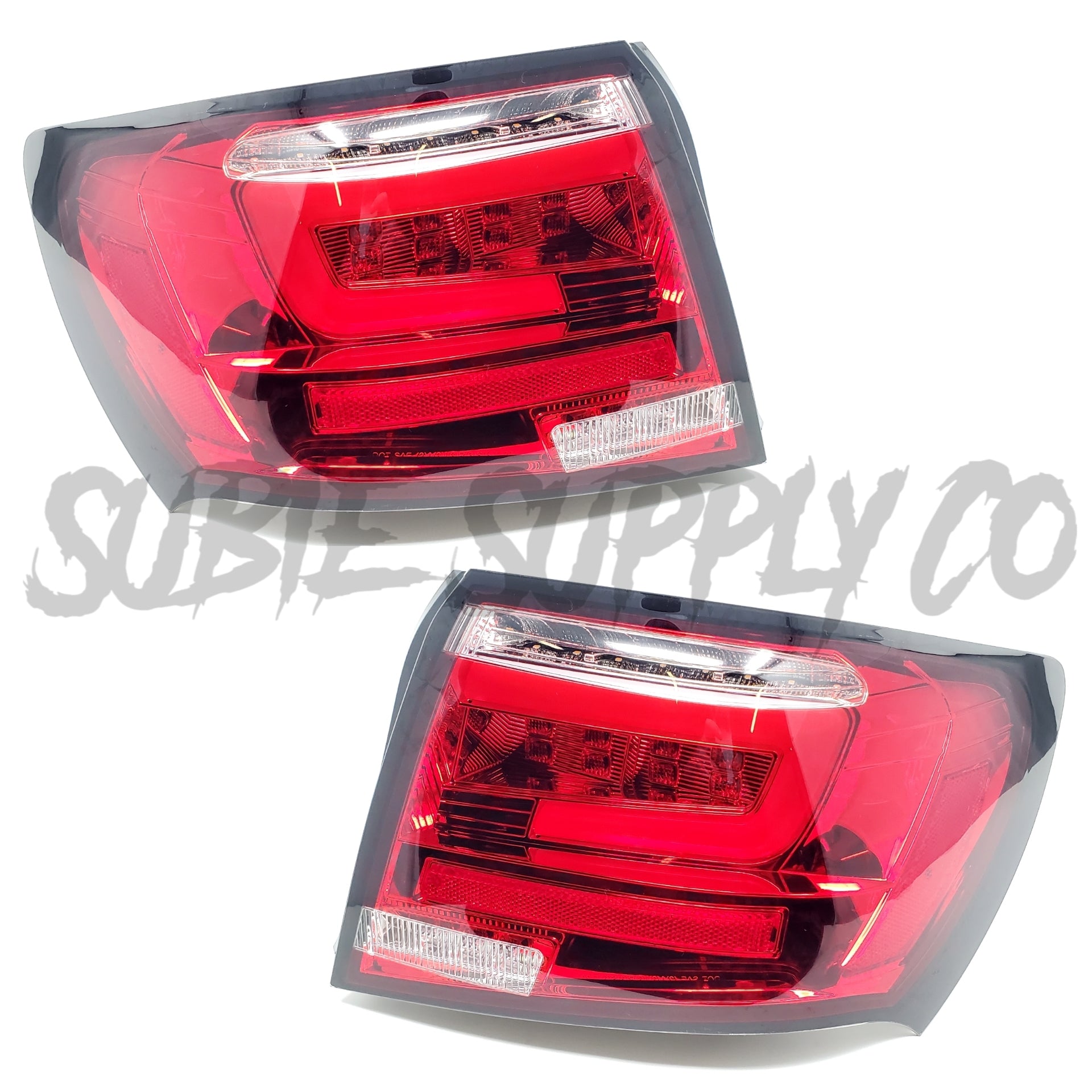 SPYDER V2 LED SEQUENTIAL TAIL LIGHTS - 08-14 WRX SEDAN, 11-14 STI SEDAN, 08-11 IMPREZA SEDAN