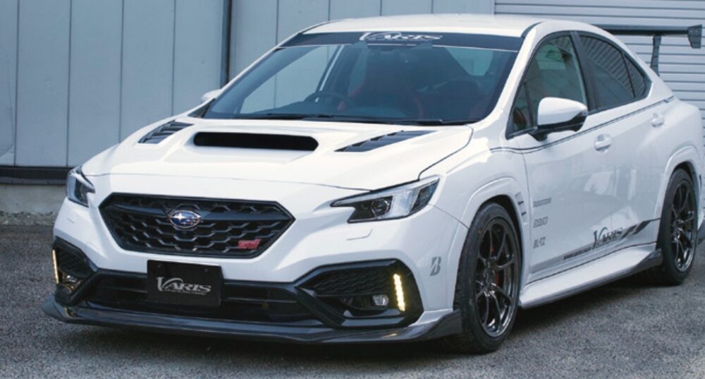VARIS ARISING-1 CARBON+ FIBER FRONT SPOILER FOR VBH SUBARU WRX S4