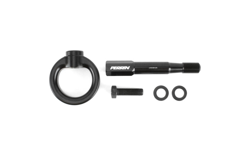 PERRIN REAR TOW HOOK KIT - FLAT BLACK - 2014-2024 FORESTER, 2019-2022 ASCENT