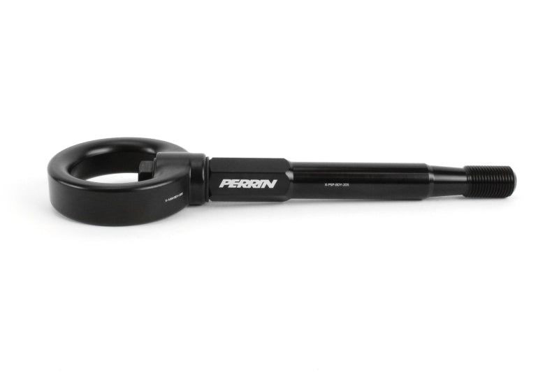 Perrin Tow Hook Kit (Rear) - Black - 08-14 Subaru WRX/STI Hatchback