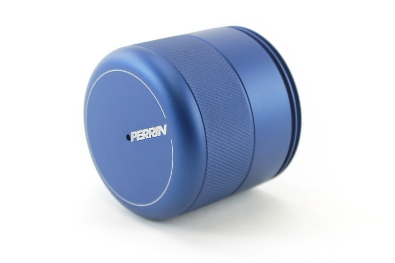 Perrin Oil Filter Cover - BLUE - 2015-2021 WRX, 2022+ WRX 2013-2021 BRZ, 2022+ BRZ