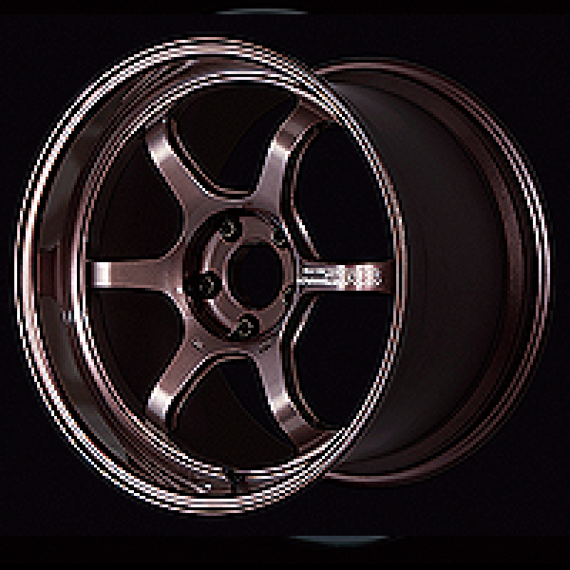 Advan R6 18x9.5 +45 5-100 Racing Candy Red Wheel