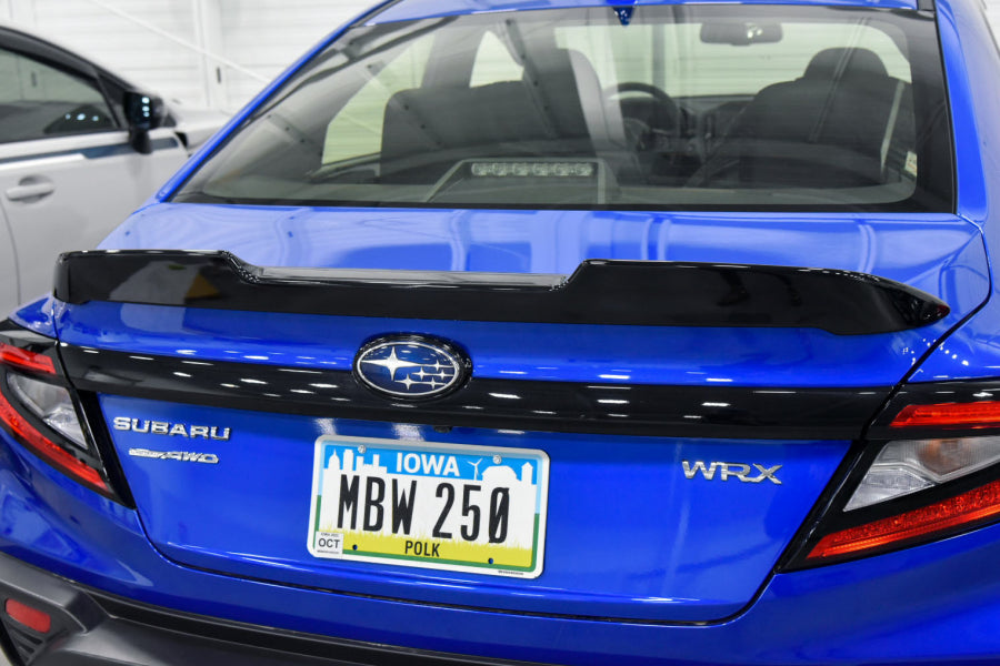 OLM Gloss Black Rear Trunk Spoiler - 2022+ WRX