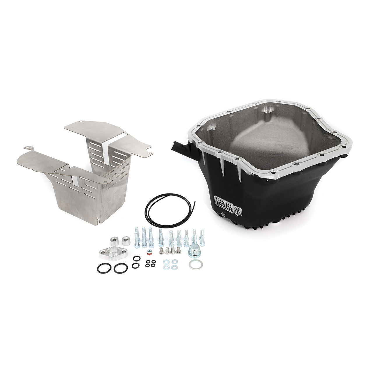 IAG Performance EJ Street Series Oil Pan - 02-14 WRX, 04-21 STI, 05-09 LGT, 04-13 FXT (Black)
