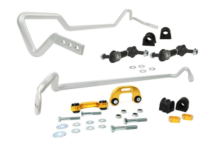 WHITELINE FRONT AND REAR ADJUSTABLE SWAY BAR KIT - 22MM - 04-07 WRX SEDAN