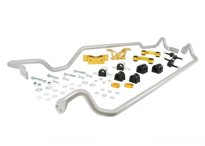 WHITELINE FRONT AND REAR AJUSTABLE SWAY BAR KIT - 24MM - 04-07 WRX SEDAN