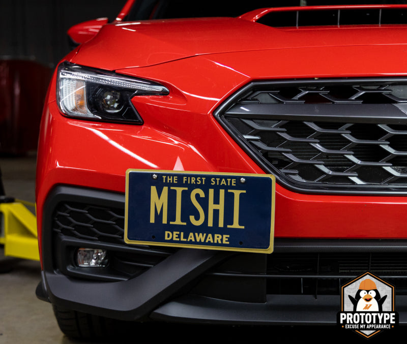 Mishimoto License Plate Relocation Kit - 2022+ Subaru WRX