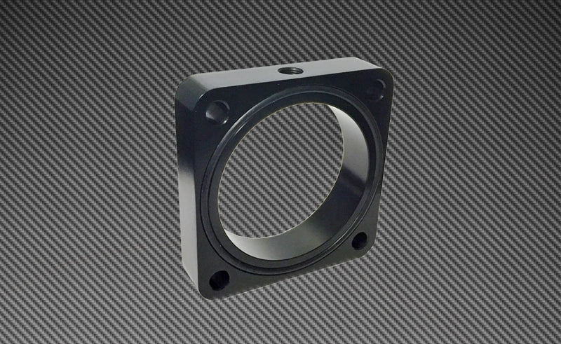 Torque Solution Throttle Body Spacer - Black - 2013-2020 BRZ
