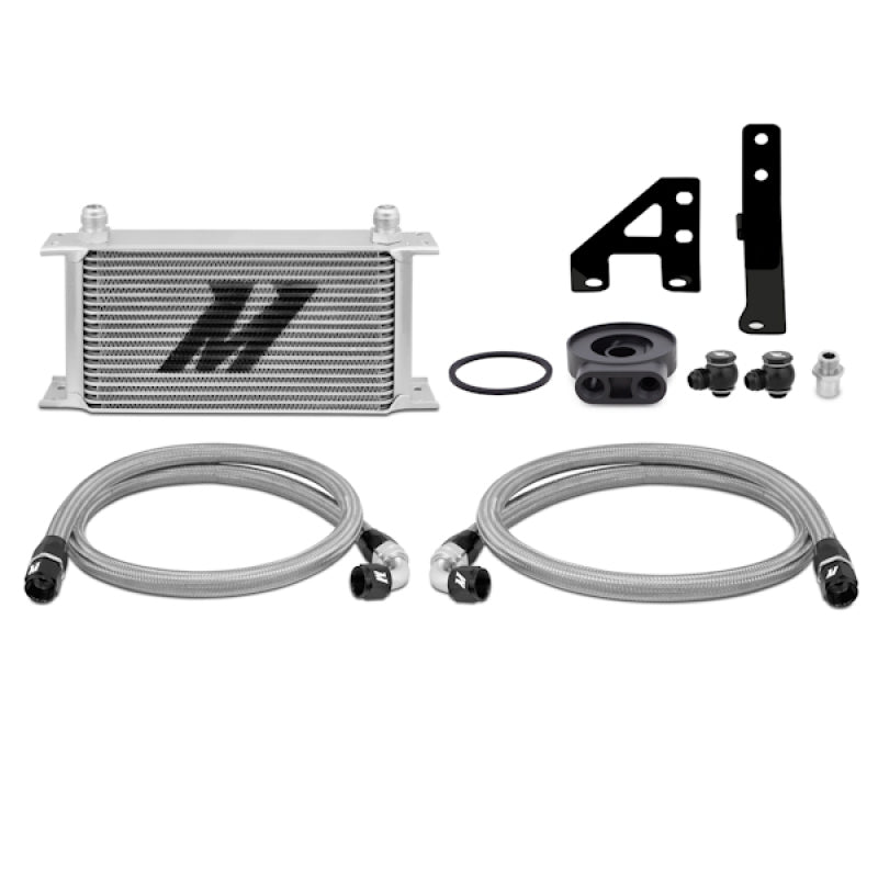 Mishimoto Oil Cooler Kit - Silver - 2015-2021 WRX