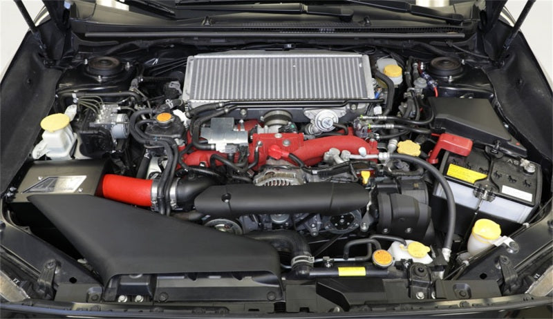 AEM Cold Air Intake System - Wrinkle Red - 2018 STI