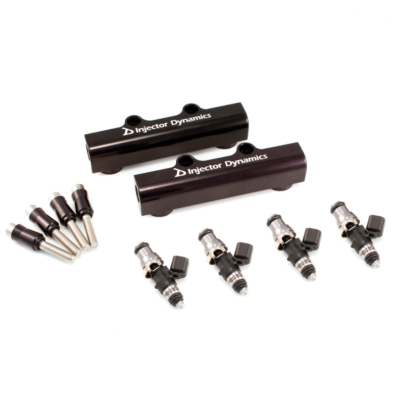 Injector Dynamics Fuel Injectors 1300cc w/ Top Feed Fuel Rails - 2004-2006 STI, 2005-2006 Legacy GT