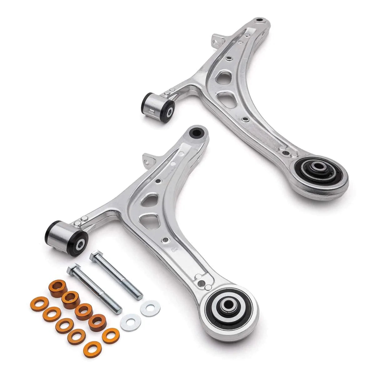 COBB Alloy Front Lower Complete Control Arm Kit w/ Standard Caster - 2015-2021 WRX, 2015-2021 STI