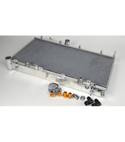 CSF ALUMINUM RADIATOR WITH OIL COOLER - 08-14 WRX, 08-21 STI, 05-09 LGT, 05-09 OBXT