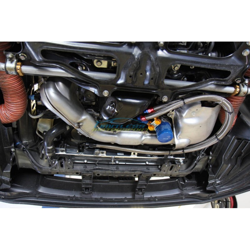 CSF ALUMINUM RADIATOR WITH OIL COOLER - 08-14 WRX, 08-21 STI, 05-09 LGT, 05-09 OBXT