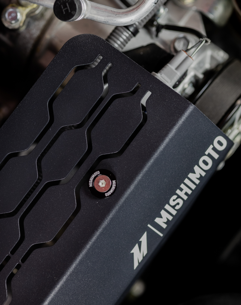Mishimoto Pulley Cover Black - 2022+ Subaru WRX