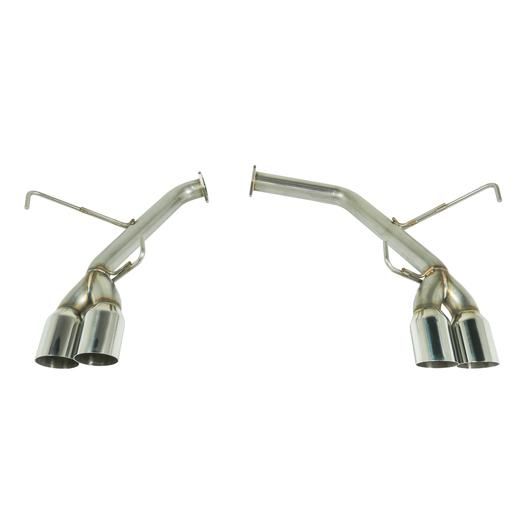 REMARK SPT STYLE AXLE BACK EXHAUST - SINGLE WALL POLISHED TIPS - 2015-2021 WRX, 2015-2021 STI