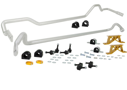 WHITELINE FRONT AND REAR ADJUSTABLE SWAY BAR KIT WITH LINKS - 24MM - 04-06 STI