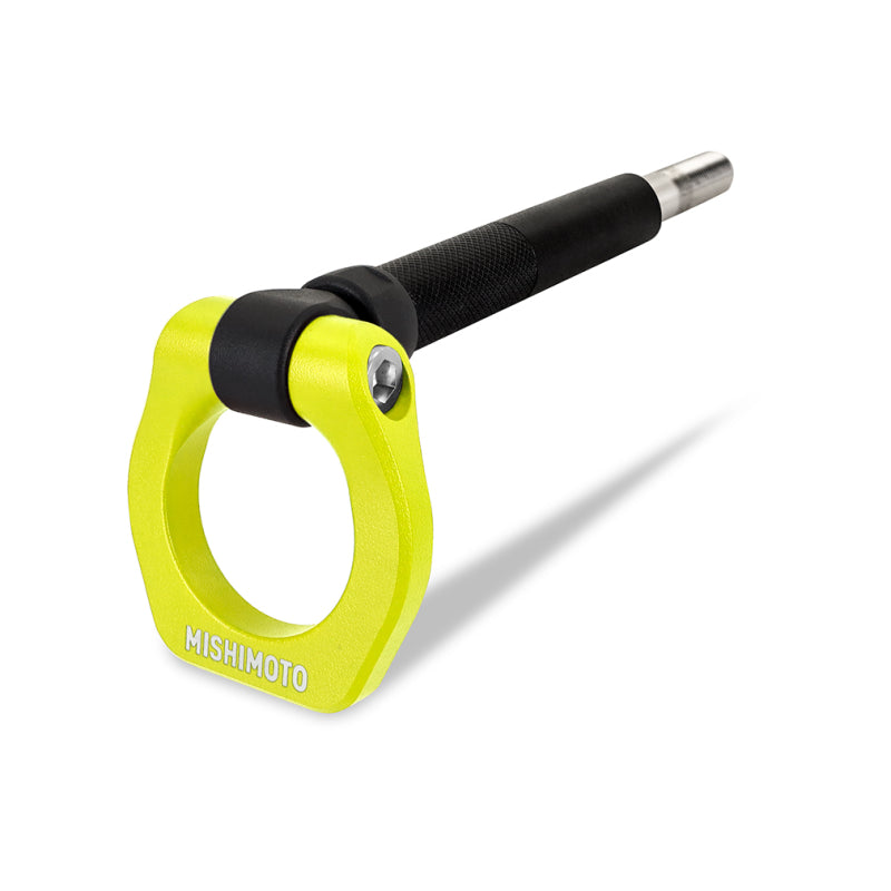 Mishimoto Front Tow Hook Neon Yellow - 2022+ Subaru WRX