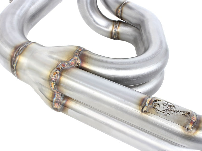 aFe Power Twisted Steel Long Tube Header - 04-21 STI, 08-14 WRX