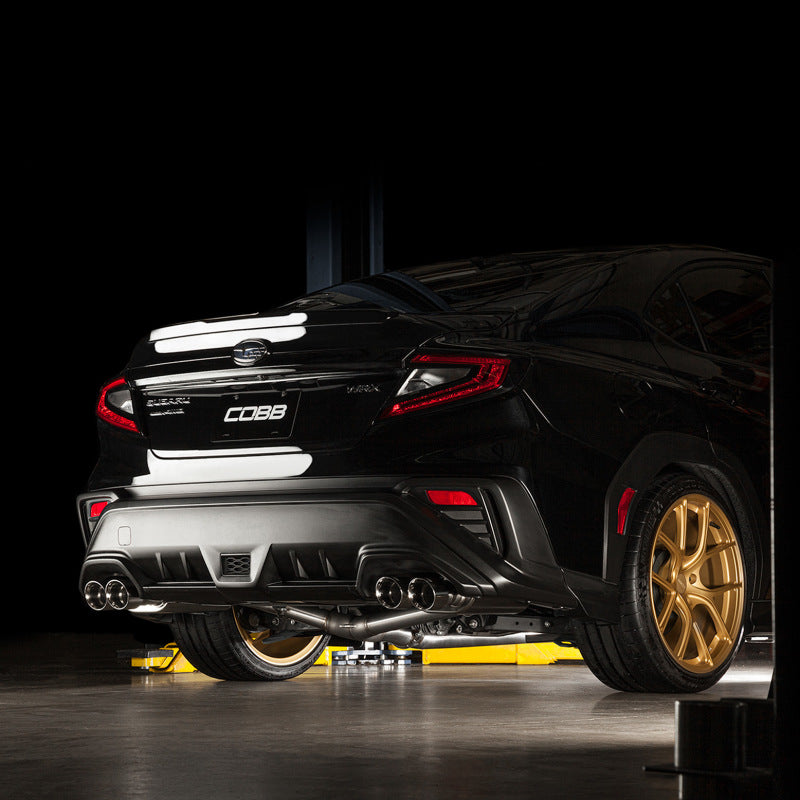 COBB TUNING STAINLESS STEEL 3" CAT-BACK EXHAUST - 2022+ WRX