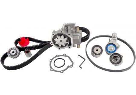 Gates Timing Belt Kit w/ Water Pump and Stretch Belt - 08-14 STI