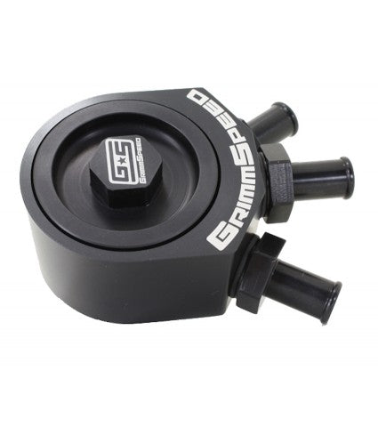 GrimmSpeed Air Oil Separator (AOS) - Black - 04-21 STI, 02-07 WRX, 04-07 FXT