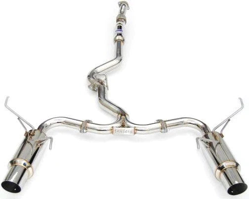 Invidia N1 Dual Stainless Steel Catback Exhaust w/ Polished Tips - 2022+ WRX