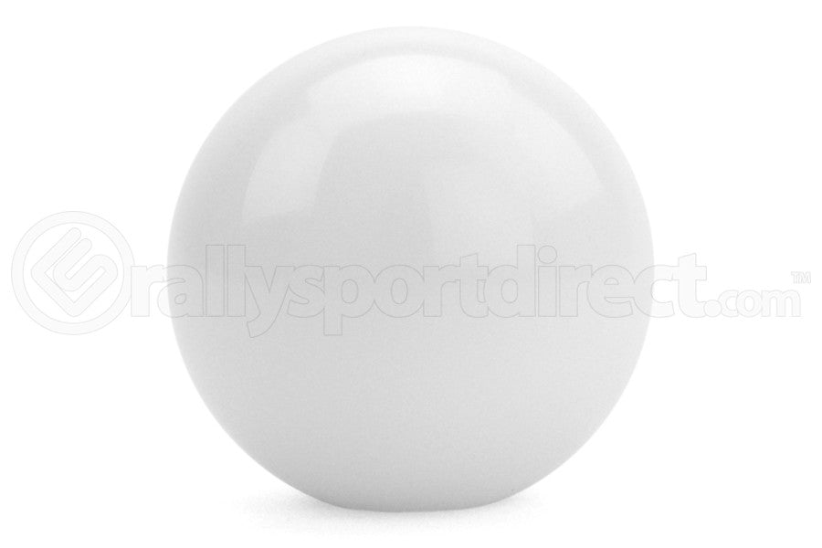 KILLER B MOTORSPORTS WRC STYLE ROUND SHIFT KNOB - WHITE DELRIN - 6SPD SUBARU MODELS