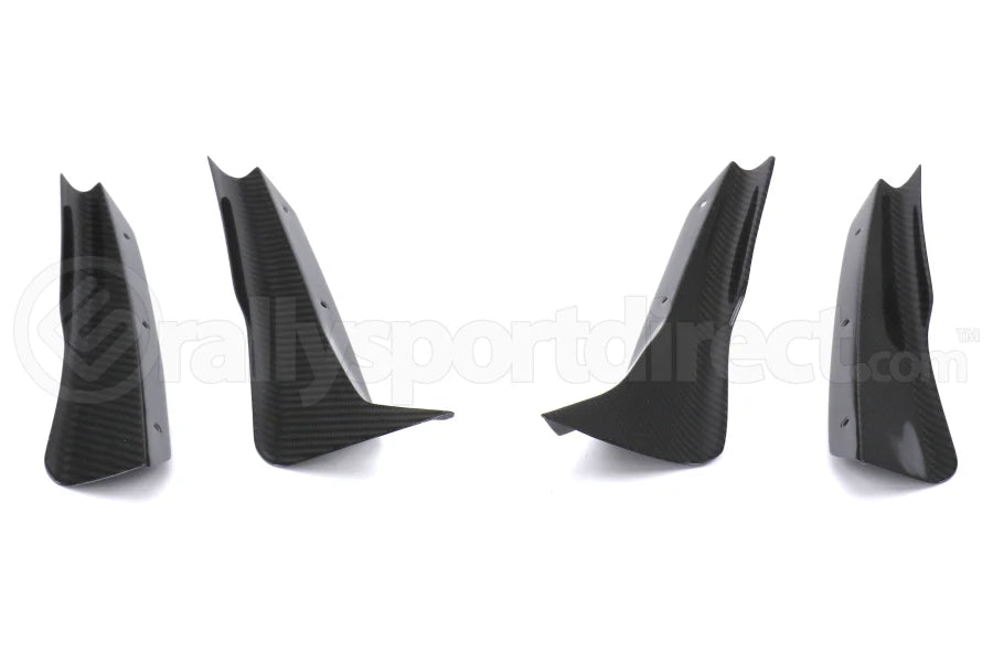 APR Performance Carbon Fiber Bumper Canard Full Set - WRX / STI 2015 - 2017